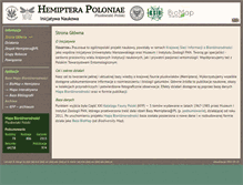Tablet Screenshot of hemiptera.ksib.pl
